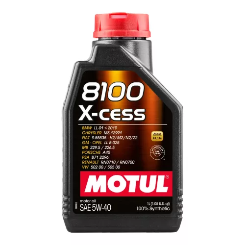 Motul 8100 X-Cess 5W-40 motorolaj 1L