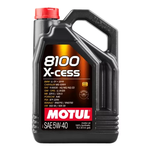 Motul 8100 X-Cess 5W-40 motorolaj 5L