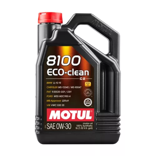 Motul 8100 Eco-Clean 0W-30 motorolaj 5L