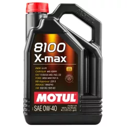 Motul 8100 X-Max 0W-40 motorolaj 4L