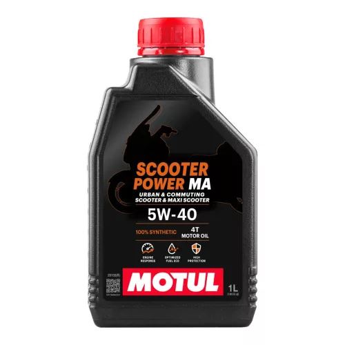 Motul Scooter Power 4T MA 5W-40 robogó motorolaj 1L