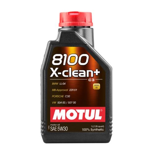 Motul 8100 X-Clean+ 5W-30 motorolaj 1L