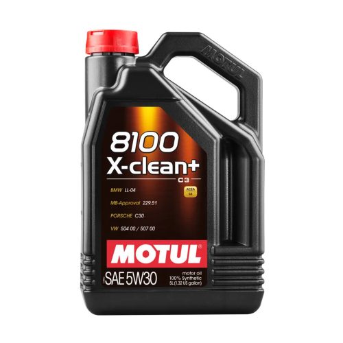 Motul 8100 X-Clean+ 5W-30 motorolaj 5L