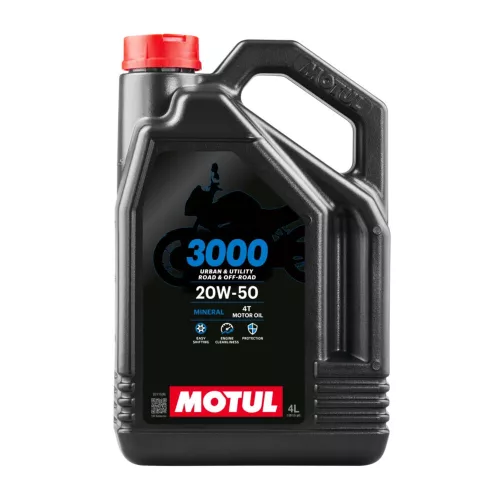 Motul 3000 4T 20W-50 motorkerékpár motorolaj 4L