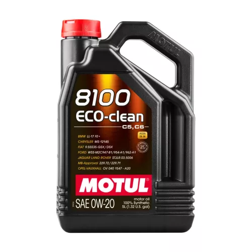 Motul 8100 Eco-Clean 0W-20 motorolaj 5L