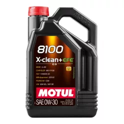 Motul 8100 X-Clean+ EFE 0W-30 motorolaj 5L