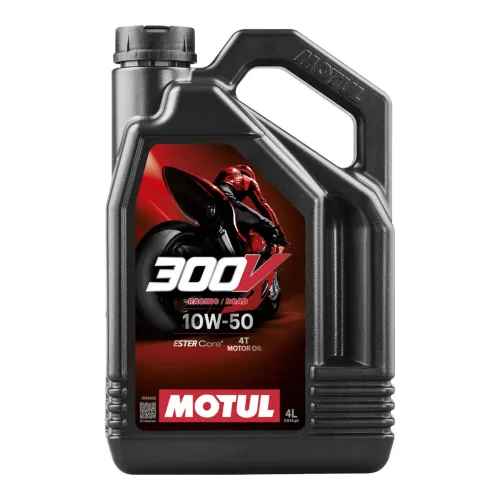 Motul 300V Factory Line Road Racing 4T 10W-50 motorkerékpár verseny motorolaj 4L