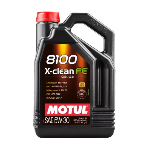 Motul 8100 X-Clean FE 5W-30 motorolaj 5L