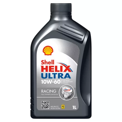 Shell Helix Ultra Racing 10W-60 motorolaj 1L