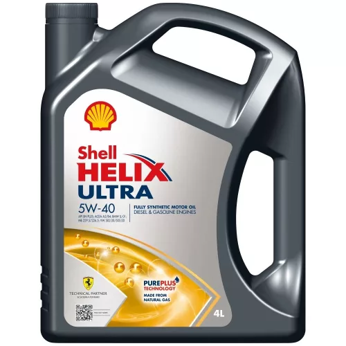 Shell Helix Ultra 5W-40 motorolaj 4L