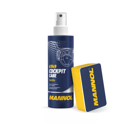 Mannol Műszerfal ápoló szivaccsal vanília illat pumpás 250ml