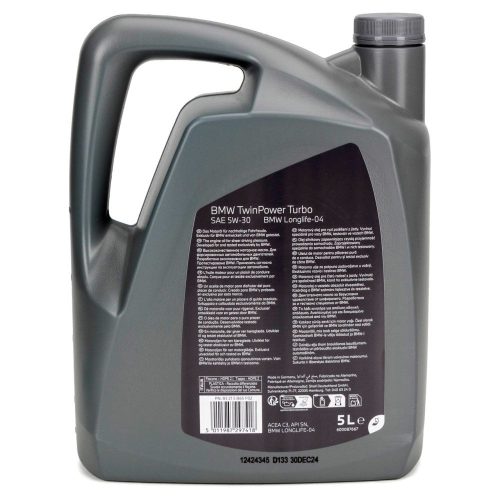BMW Twinpower Turbo Oil LL-04 5W-30 motorolaj 5L