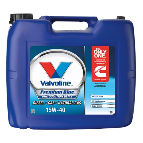 Valvoline Premium Blue One Solution Gen2 15W-40 haszongép motorolaj 20L