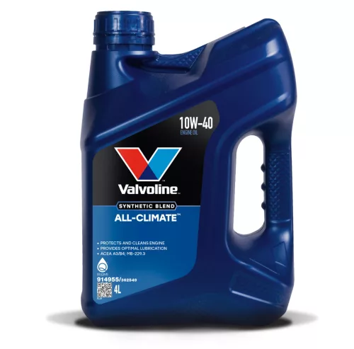 Valvoline All-Climate 10W-40 motorolaj 4L