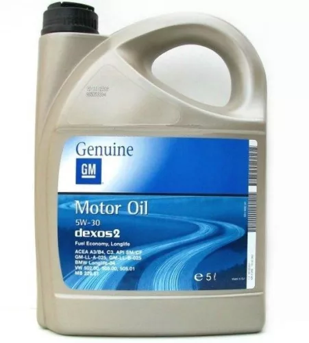 Opel Dexos2 5W-30 motorolaj 5L