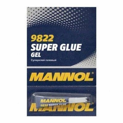 Mannol Pillanatragasztó gél 3g 12db-os csomag