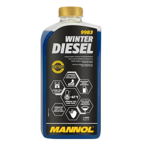 Mannol Winter Diesel dermedésgátló gázolajadalék 1L