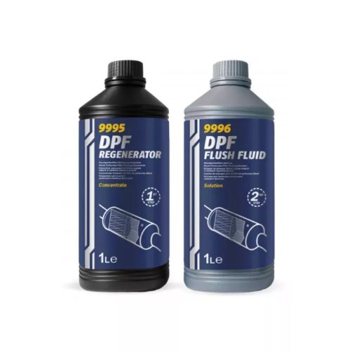 Mannol DPF Részecskeszűrő tisztító és regeneráló készlet 1+1L