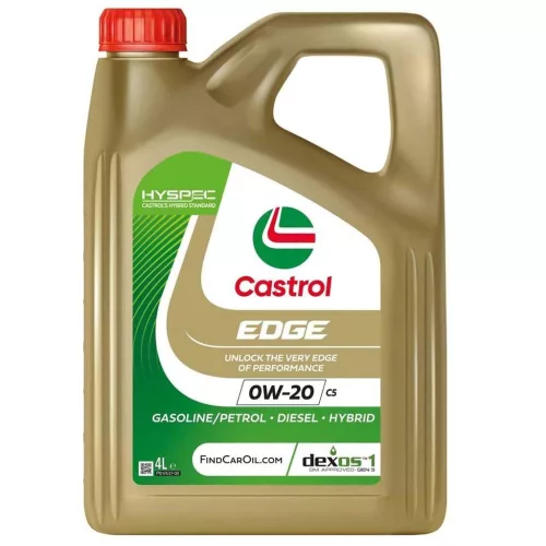 Castrol Edge C5 0W-20 motorolaj 4L
