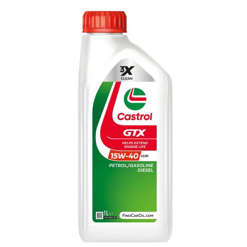 Castrol GTX 15W-40 motorolaj 1L