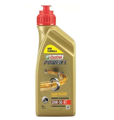 Castrol Power 1 4T 20W-50 motorkerékpár motorolaj 1L
