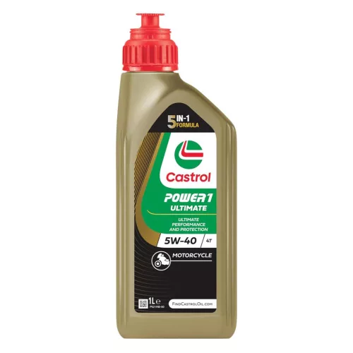 Castrol Power 1 Ultimate 4T 5W-40 motorkerékpár motorolaj 1L