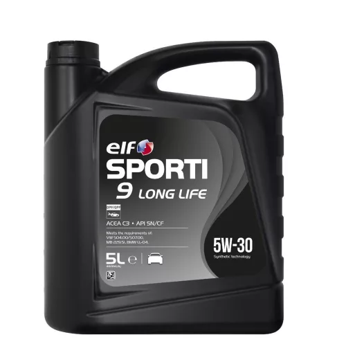 ELF Sporti 9 Long Life 5W-30 motorolaj 5L