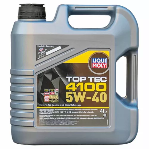 Liqui Moly Top Tec 4100 5W-40 motorolaj 4L