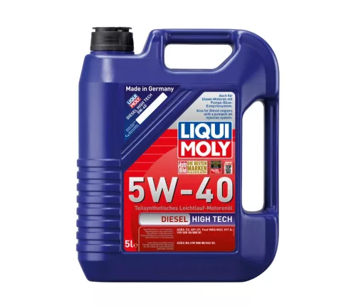 Liqui Moly Diesel High Tech 5W-40 motorolaj 5L