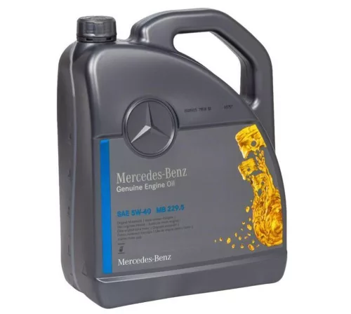 Mercedes-Benz Genuine Engine Oil MB 229.5 5W-40 motorolaj 5L
