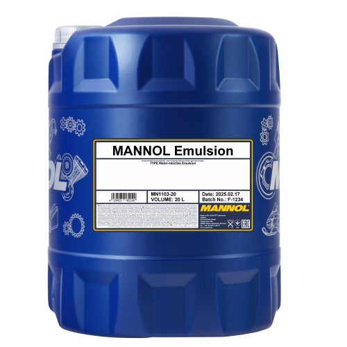 Mannol Emulziós olaj 20L