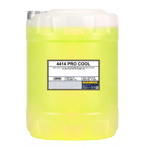 Mannol Pro Cool -40°С készrekevert hűtőfolyadék 10L