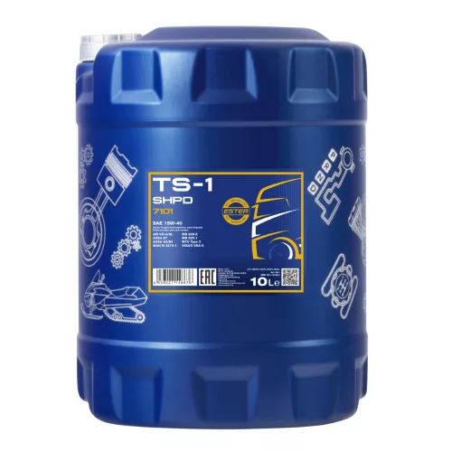 Mannol TS-1 SHPD 15W-40 teherautó motorolaj 10L