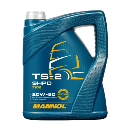 Mannol TS-2 SHPD 20W-50 teherautó motorolaj 5L