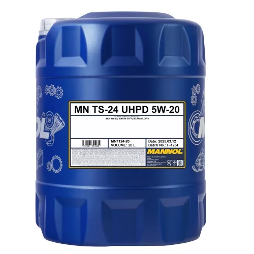 Mannol TS-24 UHPD 5W-20 teherautó motorolaj 20L