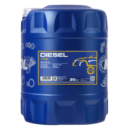 Mannol Diesel 15W-40 motorolaj 20L