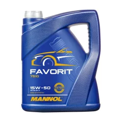 Mannol Favorit 15W-50 motorolaj 5L