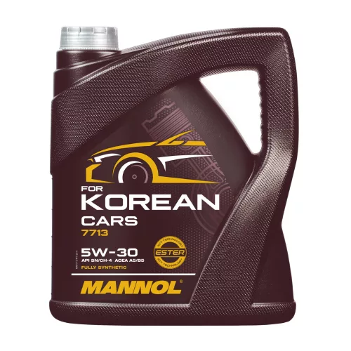 Mannol For Korean Cars 5W-30 motorolaj 4L