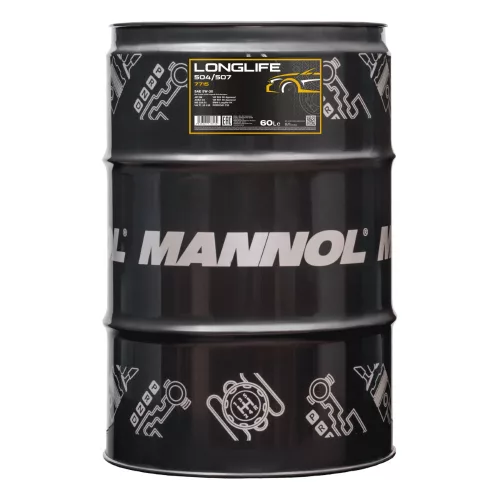 Mannol Longlife 504/507 5W-30 motorolaj 60L