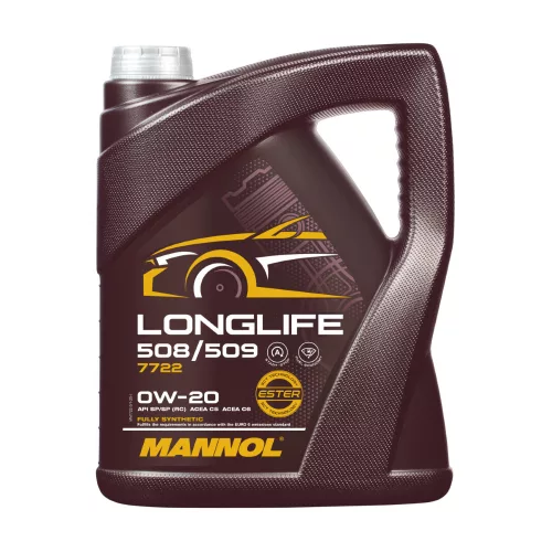 Mannol Longlife 508/509 0W-20 motorolaj 5L