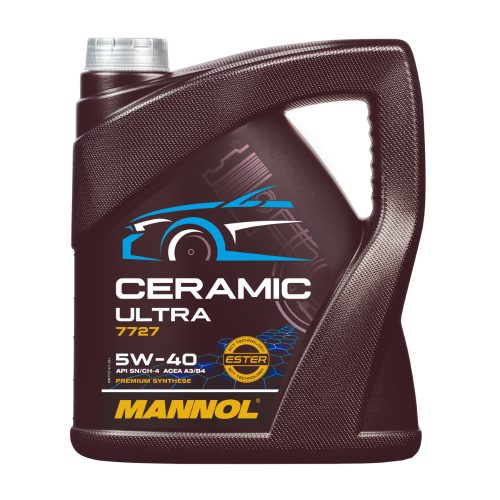 Mannol Ceramic Ultra 5W-40 motorolaj 4L