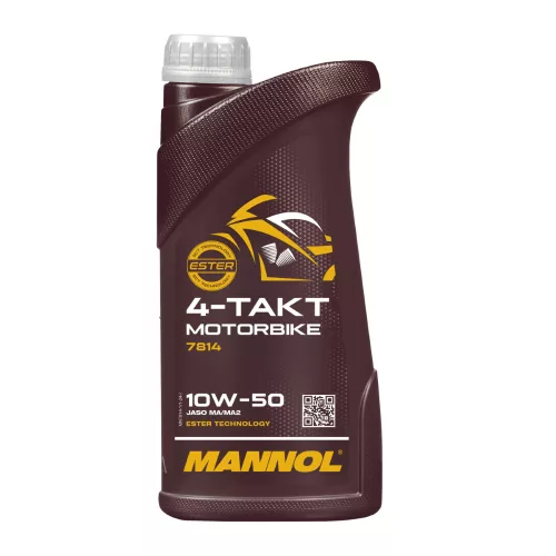 Mannol 4-Takt Motorbike 10W-50 motorkerékpár motorolaj 1L