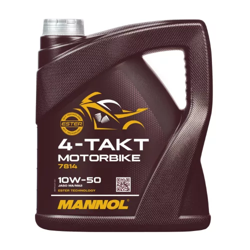 Mannol 4-Takt Motorbike 10W-50 motorkerékpár motorolaj 4L