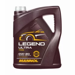 Mannol Legend Ultra 0W-20 motorolaj 5L