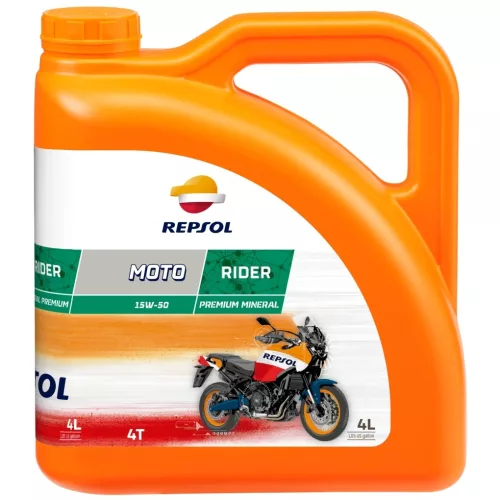 Repsol Moto Rider 4T 15W-50 motorkerékpár motorolaj 4L