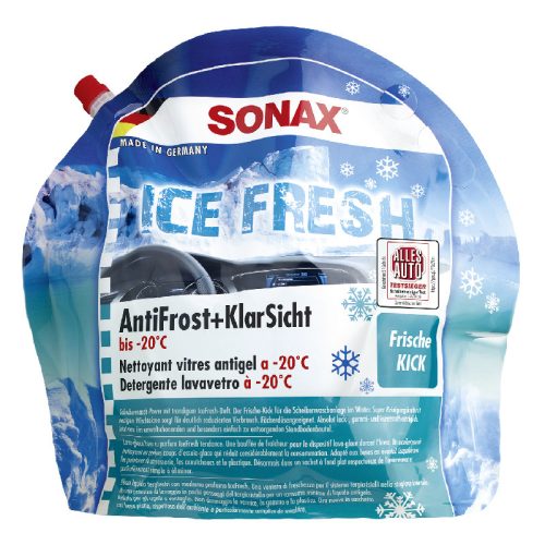 Sonax Téli szélvédőmosó folyadék Ice Fresh -20°C 3L