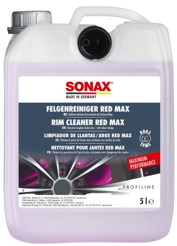 Sonax felnitisztító Red Max 5L