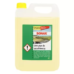 Sonax Nyári készre kevert szélvédőmosó citrom illat 4L