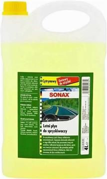 Sonax Nyári szélvédőmosó Lemon illat 4L