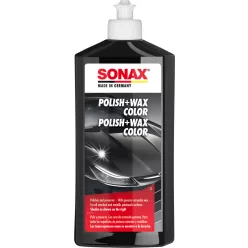 Sonax Polír és wax nano fekete 500ml